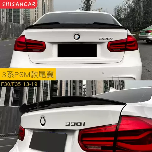 F30 F35 Dry Carbon PSM Rear Spoiler