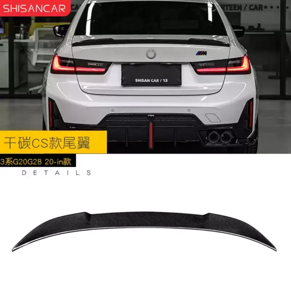 G28 Dry Carbon CS Rear Spoiler
